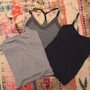 3 Nursing tank tops